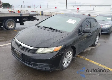 2012 Honda Civic Ex-L z USA, uszkodzony, nr VIN 2HGFB2F99CH520317